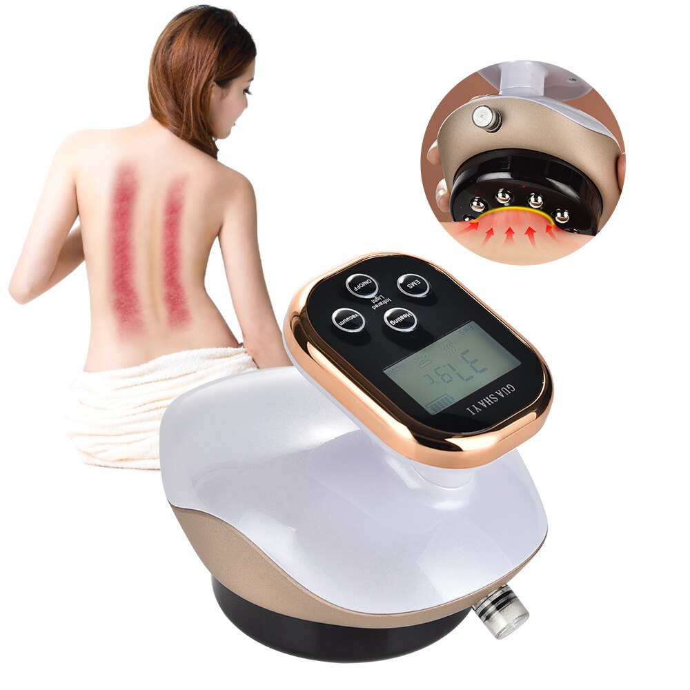 Elektrische vacuum lichaamsmassage machine met LCD-display – BODYSCULPT PRO - Glamorix