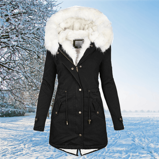 ELISA - Warme winterjas met stijlvolle afwerking voor dames