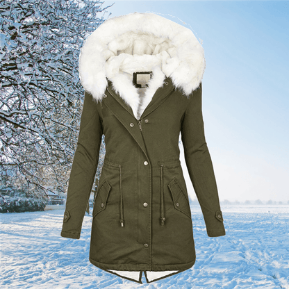 ELISA - Warme winterjas met stijlvolle afwerking voor dames