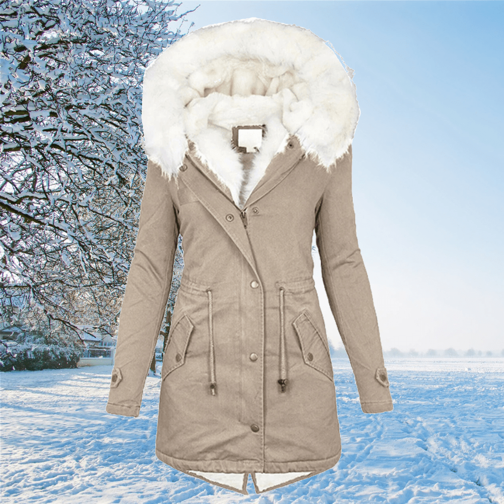 ELISA - Warme winterjas met stijlvolle afwerking voor dames