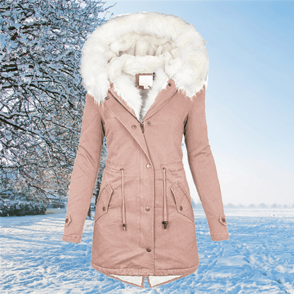 ELISA - Warme winterjas met stijlvolle afwerking voor dames