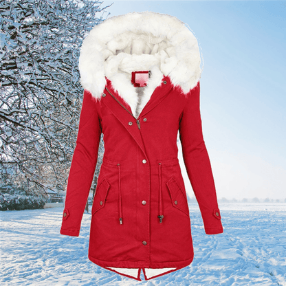 ELISA - Warme winterjas met stijlvolle afwerking voor dames