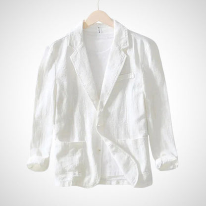 Heren blazer met relaxte pasvorm en tijdloos design – MASON RELAXED - Glamorix