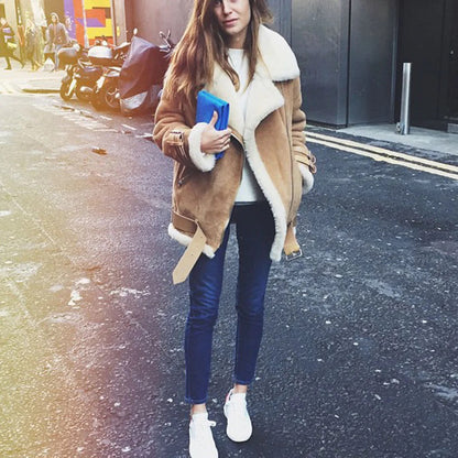 María - Chaqueta Gruesa de Invierno de Talla Grande Para Mujer - Glamorix