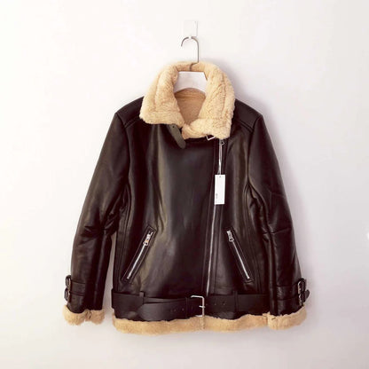 María - Chaqueta Gruesa de Invierno de Talla Grande Para Mujer - Glamorix