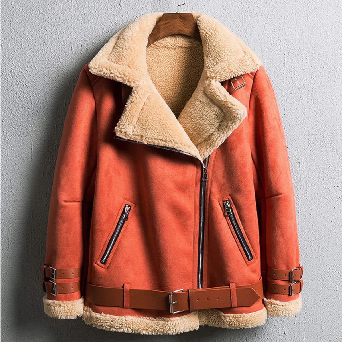 María - Chaqueta Gruesa de Invierno de Talla Grande Para Mujer - Glamorix