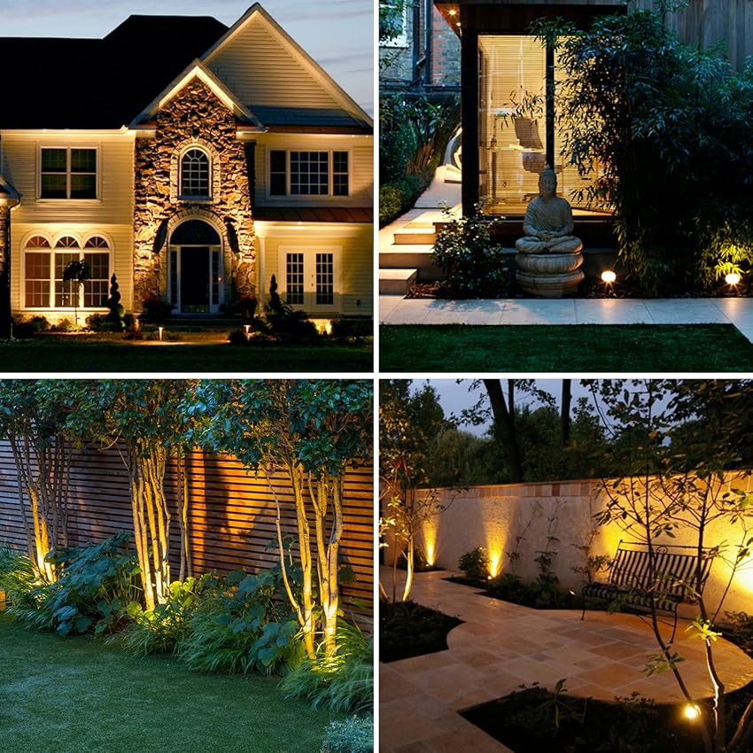 Zon-gevoede LED tuinschijnwerper met 9 kleuren – SOLARLUX GARDEN SPOT - Glamorix