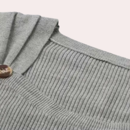 LIV - Geribde gebreide trui voor dames