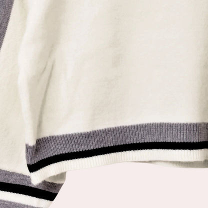 Zachte dames sweater top met relaxte pasvorm – SORELLA CozyTop - Glamorix