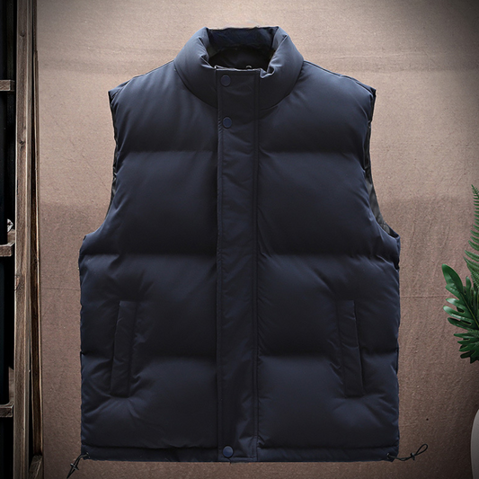 Mouwloos heren puffer vest met lichte vulling – ASTONEX - Glamorix