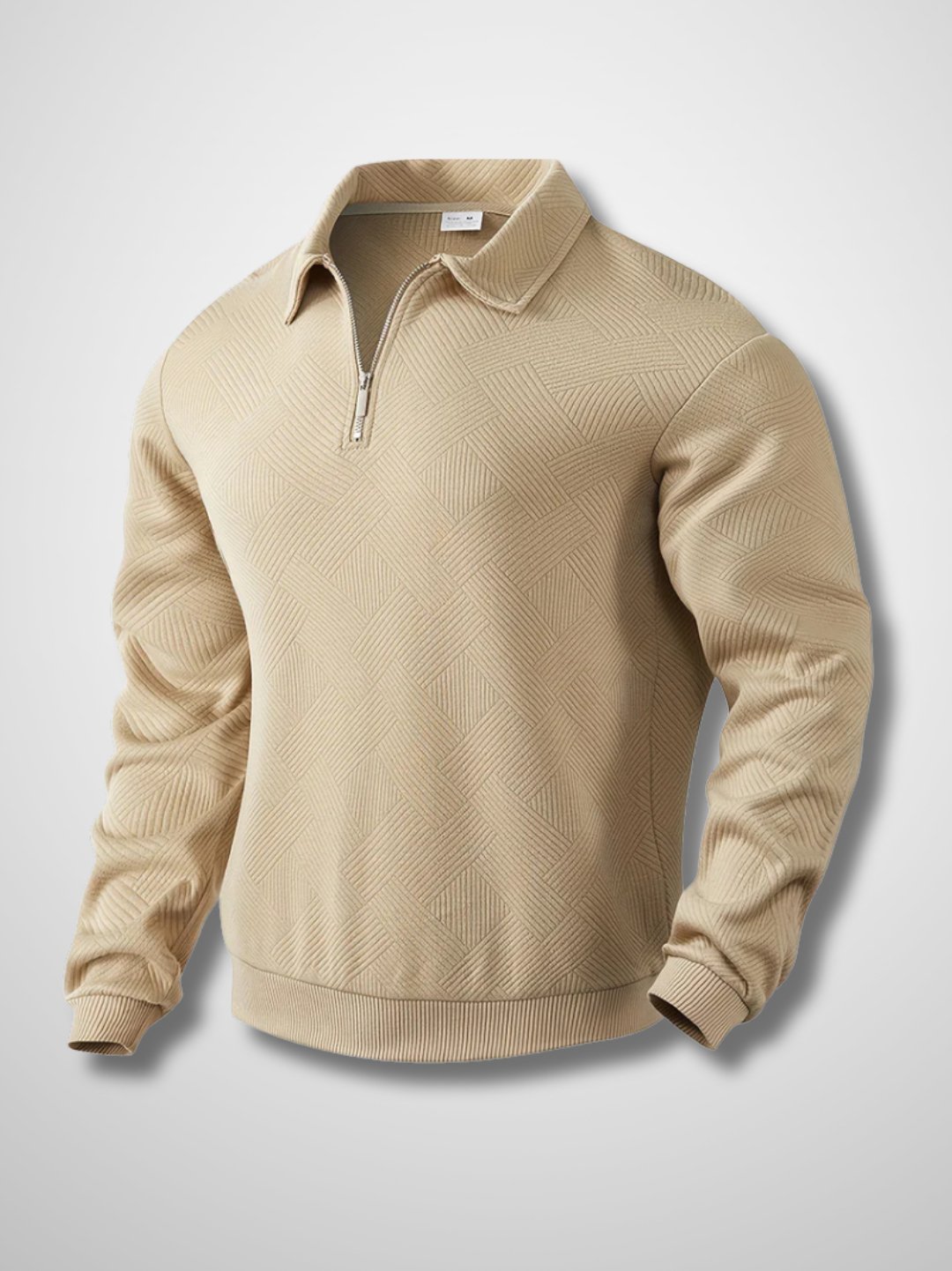 ARTHUR - Vintage herentrui met ritssluiting