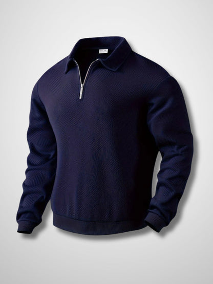 ARTHUR - Vintage herentrui met ritssluiting