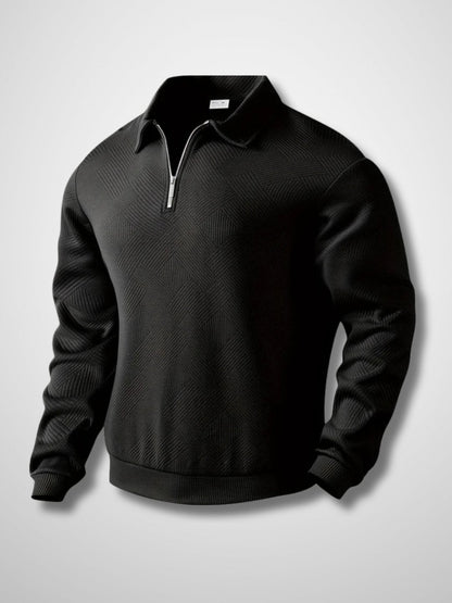 ARTHUR - Vintage herentrui met ritssluiting