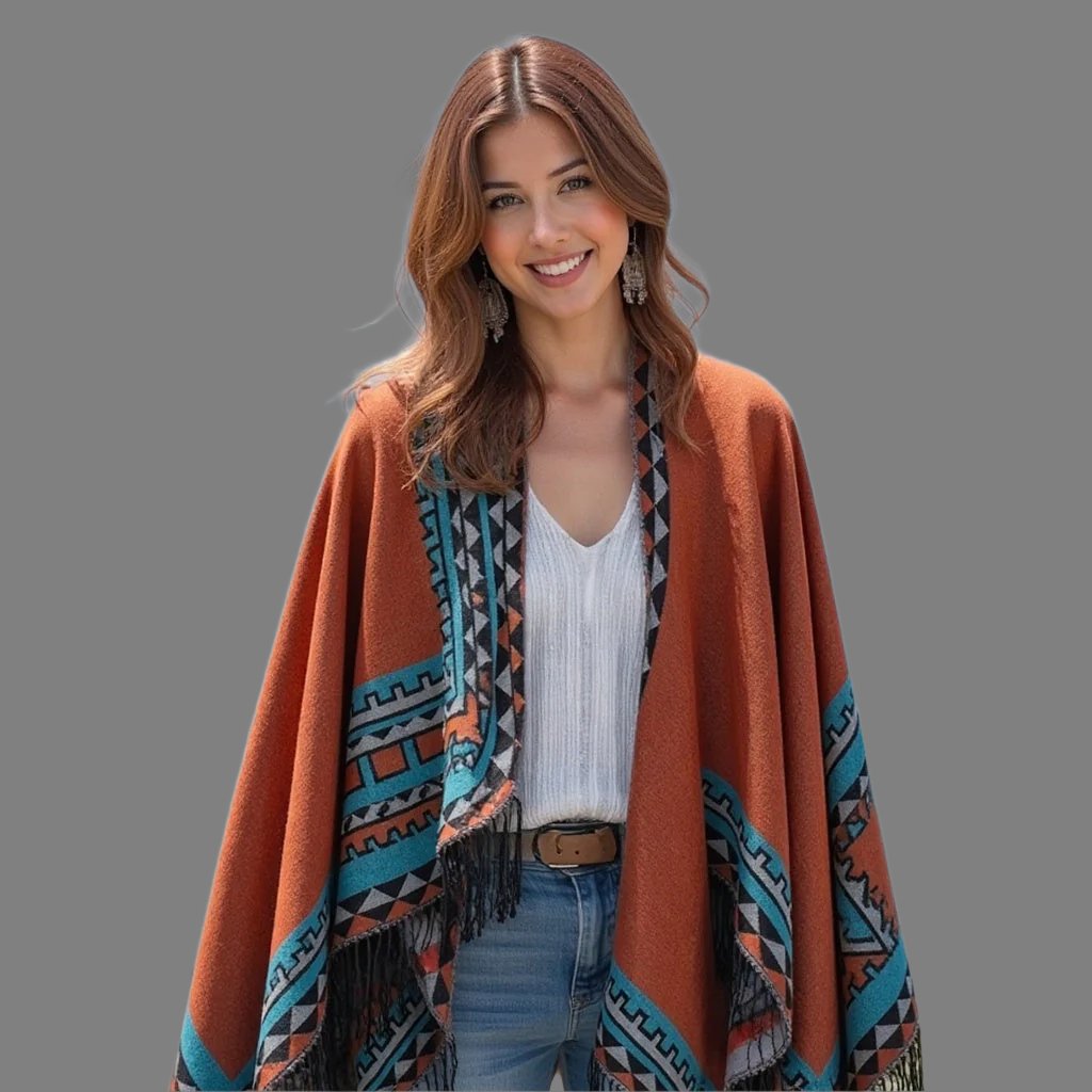 LIVIA - Warme deken-sjaal voor dames met stijl en comfort