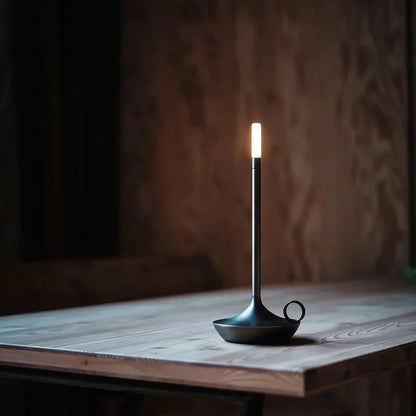 LumaZen Aura – Subtiele oplaadbare tafellamp met zacht licht en rustgevend design