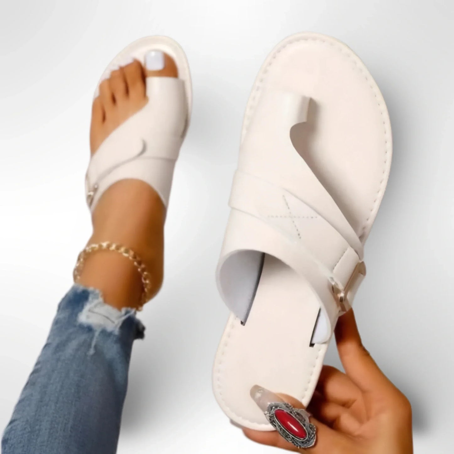 Lichtgewicht orthopedische sandalen voor dagelijks comfort – FLORYN