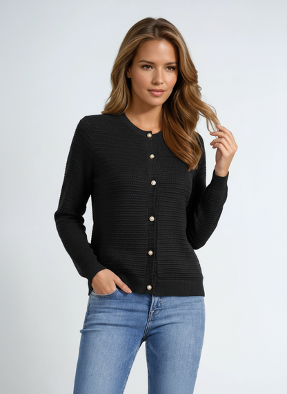 WENDY – Dames vest met knoopsluiting en elegante pasvorm - Glamorix