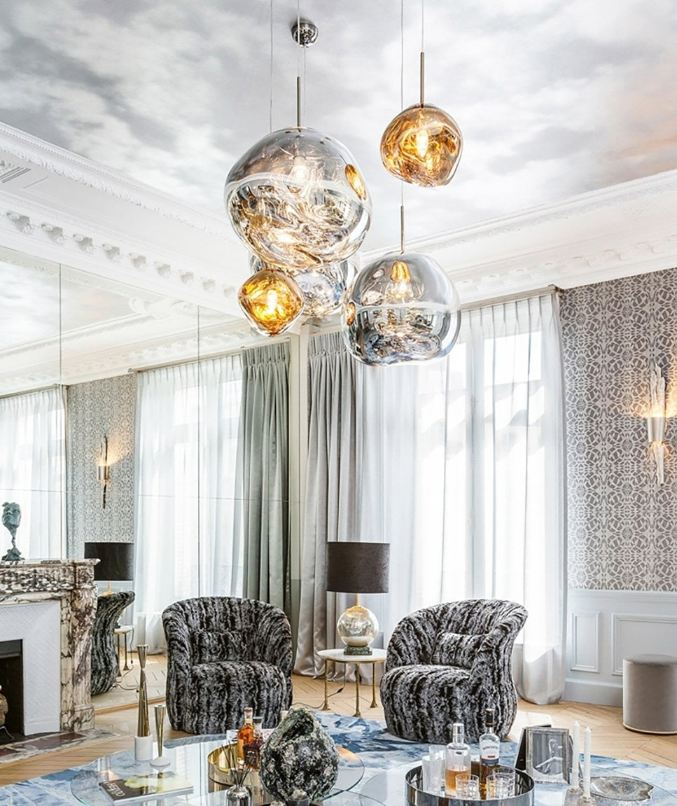 CALYPSO – Stille kleurrijke hanglamp voor verlichting en elegantie