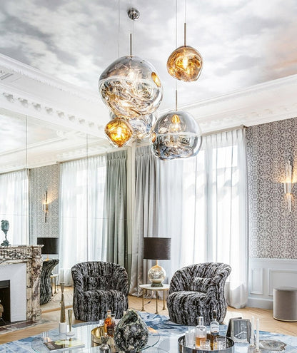 CALYPSO – Stille kleurrijke hanglamp voor verlichting en elegantie