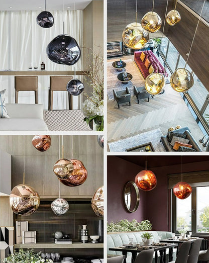 CALYPSO – Stille kleurrijke hanglamp voor verlichting en elegantie