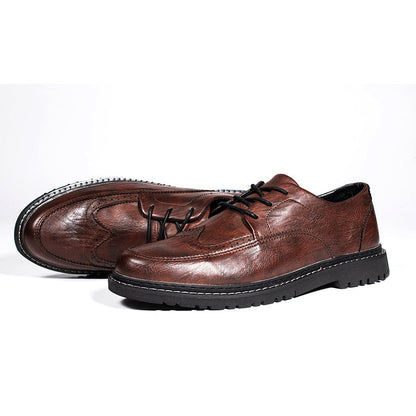 BRYCE - Stoere leren schoenen voor heren met een tijdloze uitstraling