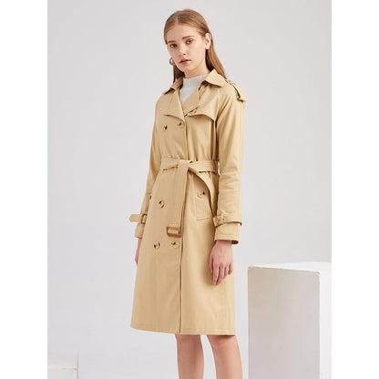 ELODIE - Tijdloze weerbestendige trenchcoat met elegante pasvorm