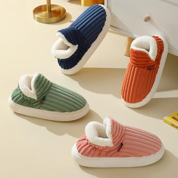 LUNA - Comfortabele geribbelde pantoffels voor dames