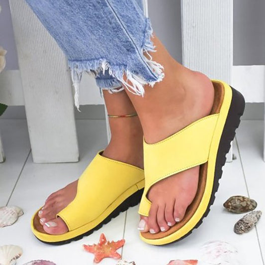 Zomerse schokdempende sandalen voor dames – Soliva BreezeStep - Glamorix