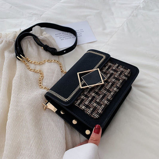 Elegante crossbody tas met moderne flair – Lumiére Chic - Glamorix