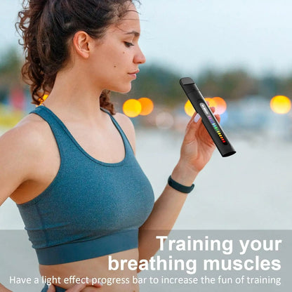 Smart Breathing Trainer - Ademspiertraining voor een betere ademhaling, perfect voor sporters