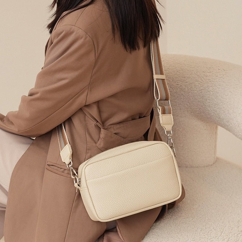 Trendy dames crossbody tas met moderne flair – Caria Smile - Glamorix