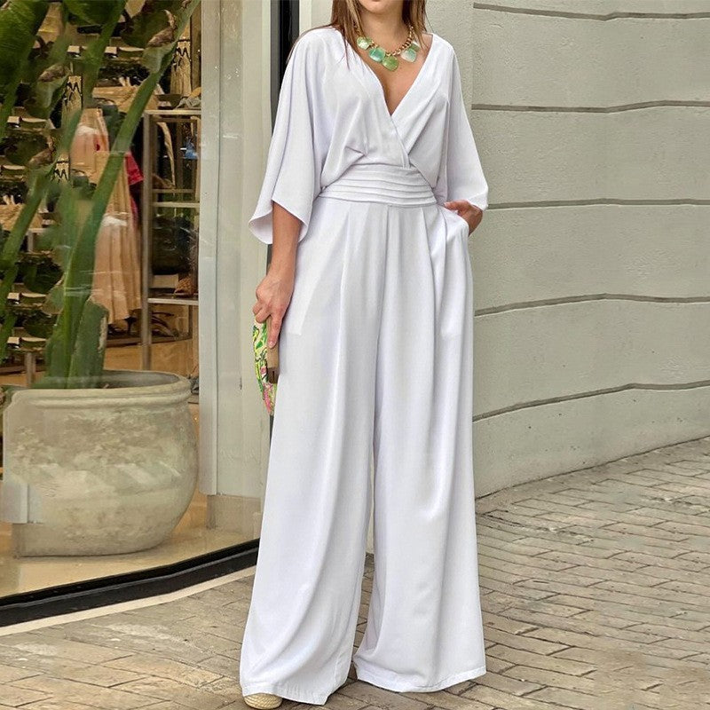 Chique jumpsuit met artistieke flair – ELARA