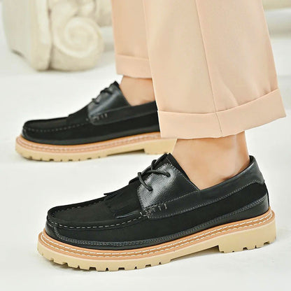 MARCUS - Suède loafers voor heren