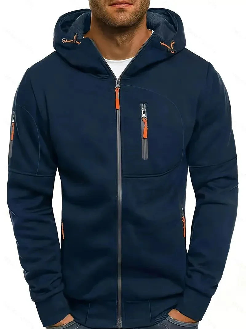 ARLO - Heren outdoor jas met praktische rits