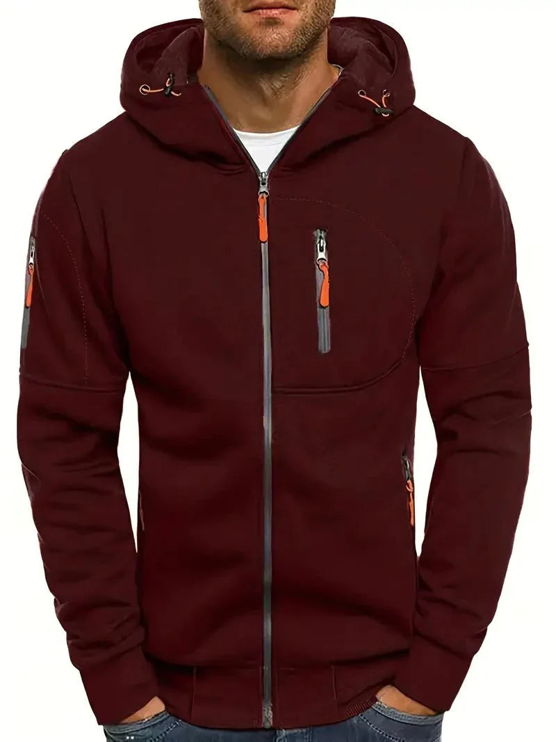 ARLO - Heren outdoor jas met praktische rits