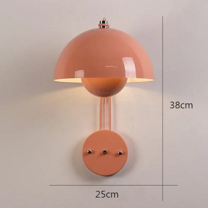 MUSHI - Sfeervolle wandlamp met paddenstoelontwerp