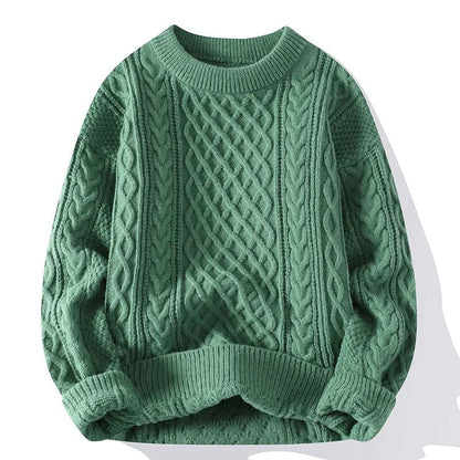 FINLEY - Cosy gebreide kabeltrui voor een tijdloze unisex stijl