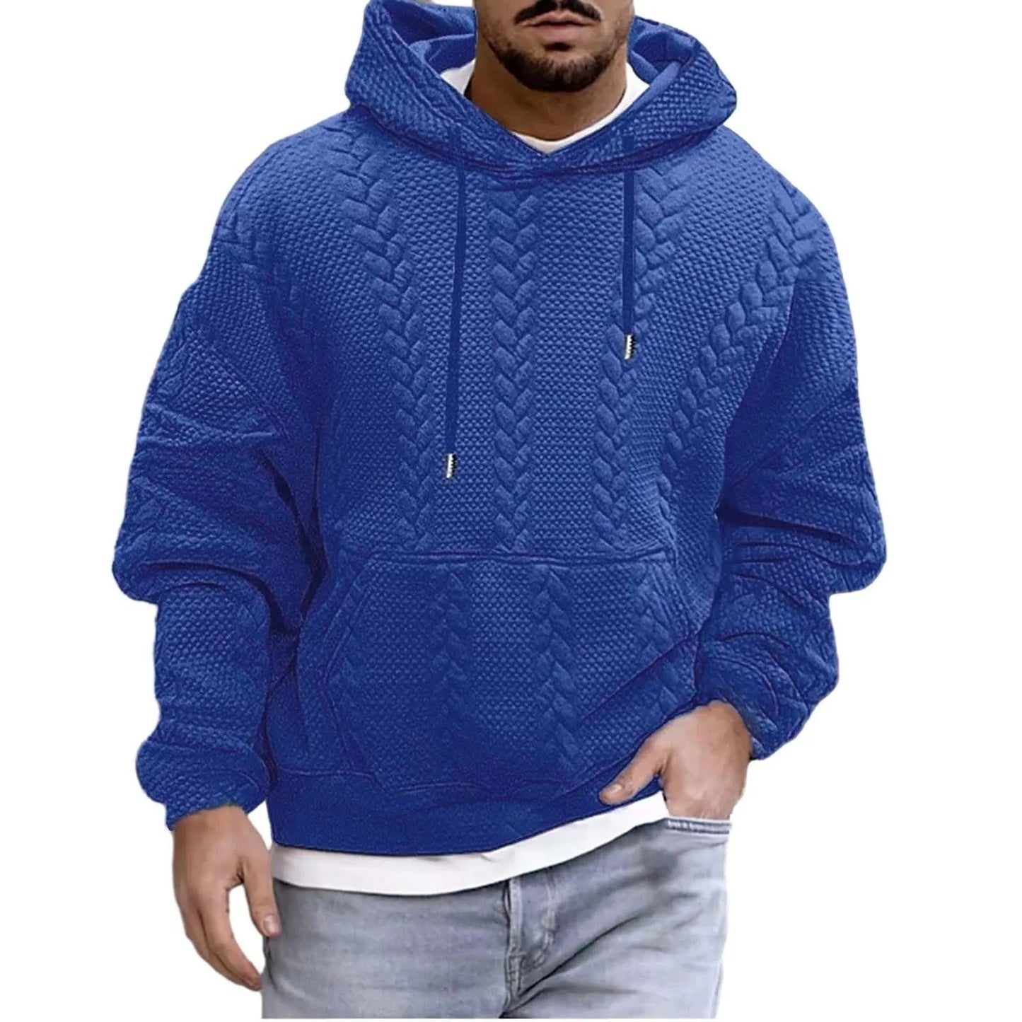 FINN - Comfortabele gebreide herenhoodie met moderne stijl