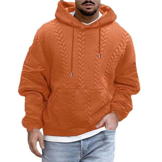 FINN - Comfortabele gebreide herenhoodie met moderne stijl