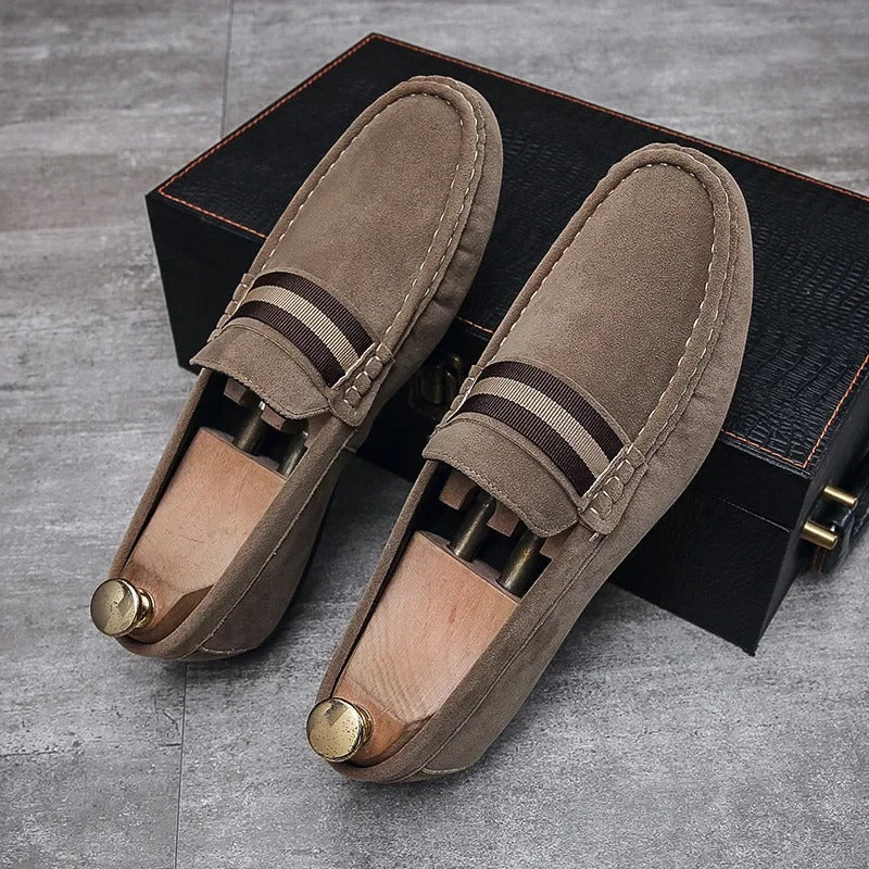 BRADLEY – Business casual lichte loafers voor heren