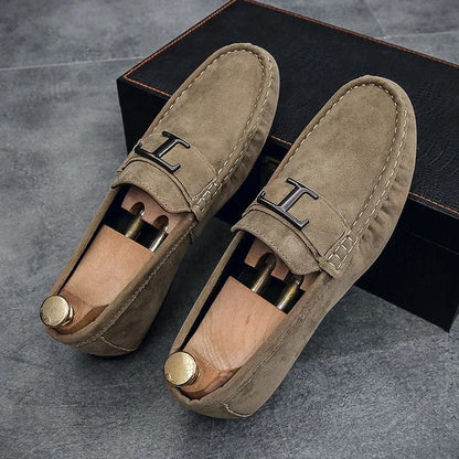 BRADLEY – Business casual lichte loafers voor heren