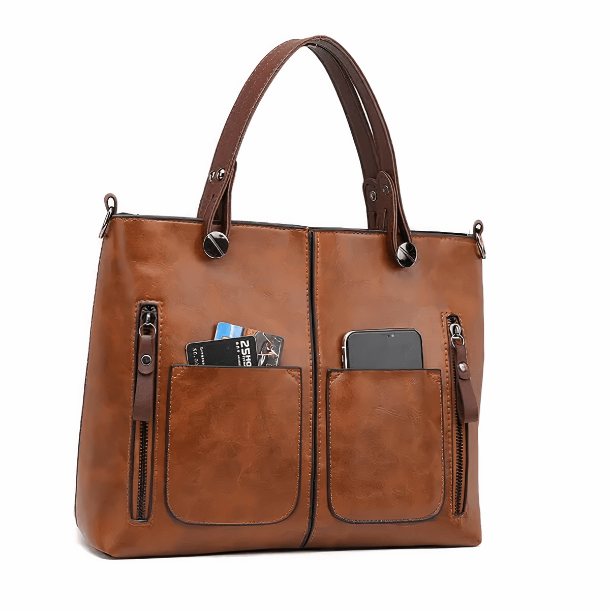 Elegante compacte schoudertas voor dames – Elvianne GracePort - Glamorix