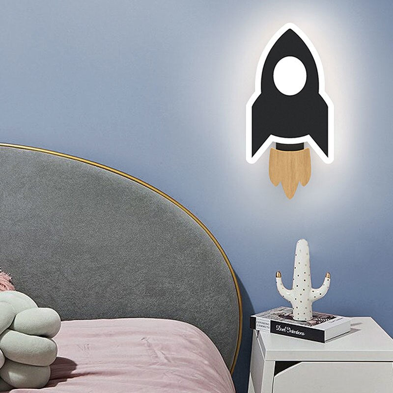 LED Cartoon Wandlamp - Speelse verlichting voor de kinderkamer