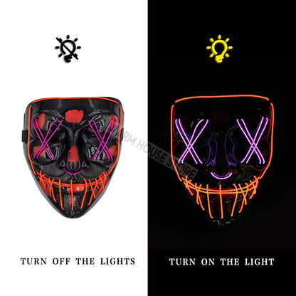 HALLOWEEN – LED Halloween masker