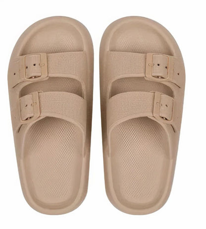 Comfortabele Dubbelsponzen Instapslippers voor Dames – Aedan