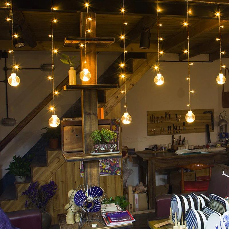 LED globe hanglampen voor buiten – warm wit & multicolor sfeerlicht – LUMINA GLOBE - Glamorix