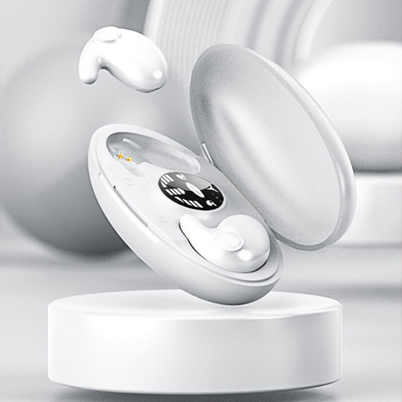 Draadloze noise-cancelling slaap oordopjes met Bluetooth – SOMNIA SILENCE - Glamorix