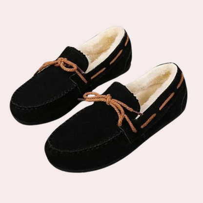 Warme damesschoenen met fleecevoering en moderne look – SYLÉA - Glamorix