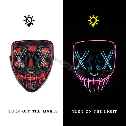 HALLOWEEN – LED Halloween masker