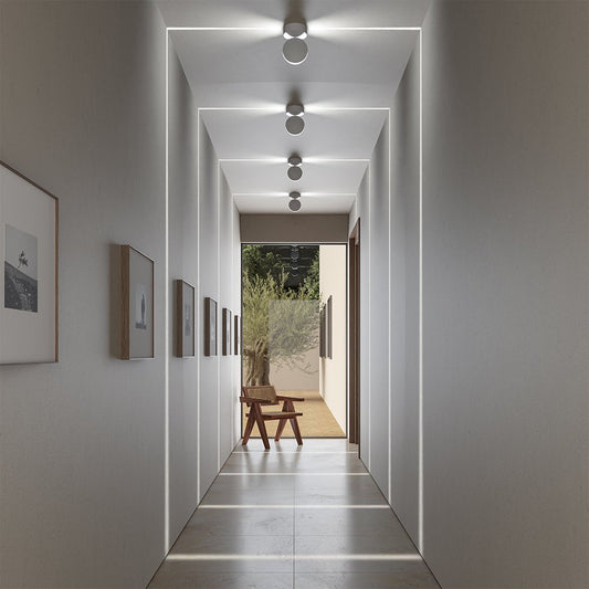 Moderne LED wandlamp met minimalistisch design en sfeervol licht – LUMAVIA NovaLine - Glamorix